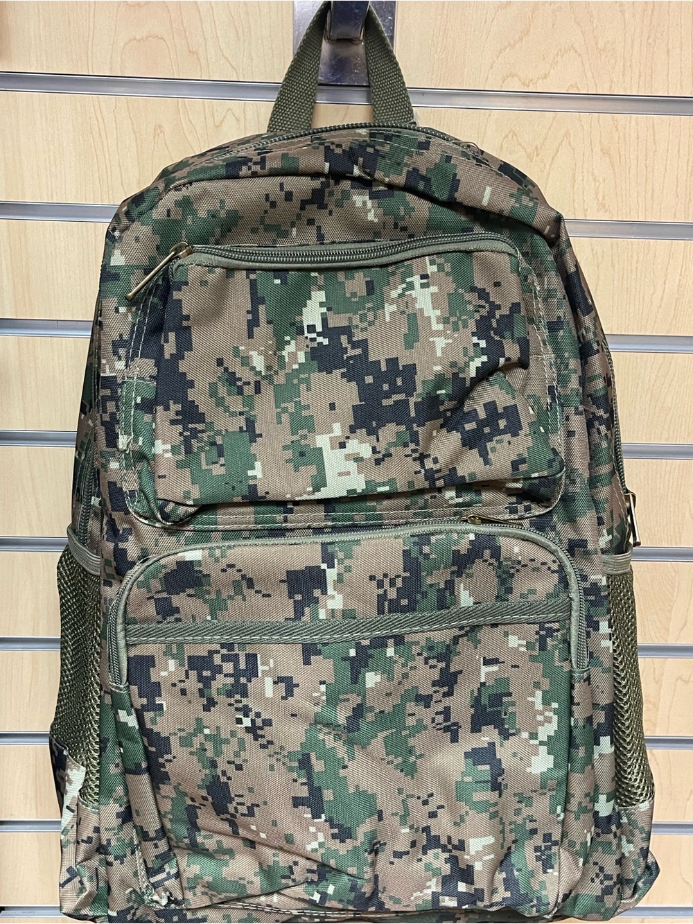 Digital Camouflage laptop Daypack Backpack - Green